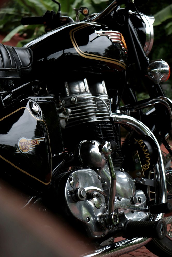 Bullet 350 on road